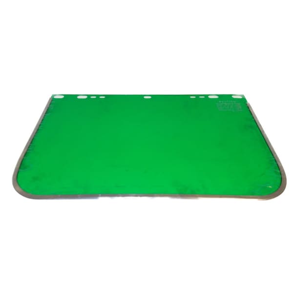 Powerweld Light Green Face Shield, Bound with Aluminum Band, 9" x 15.5" 854BLG - main